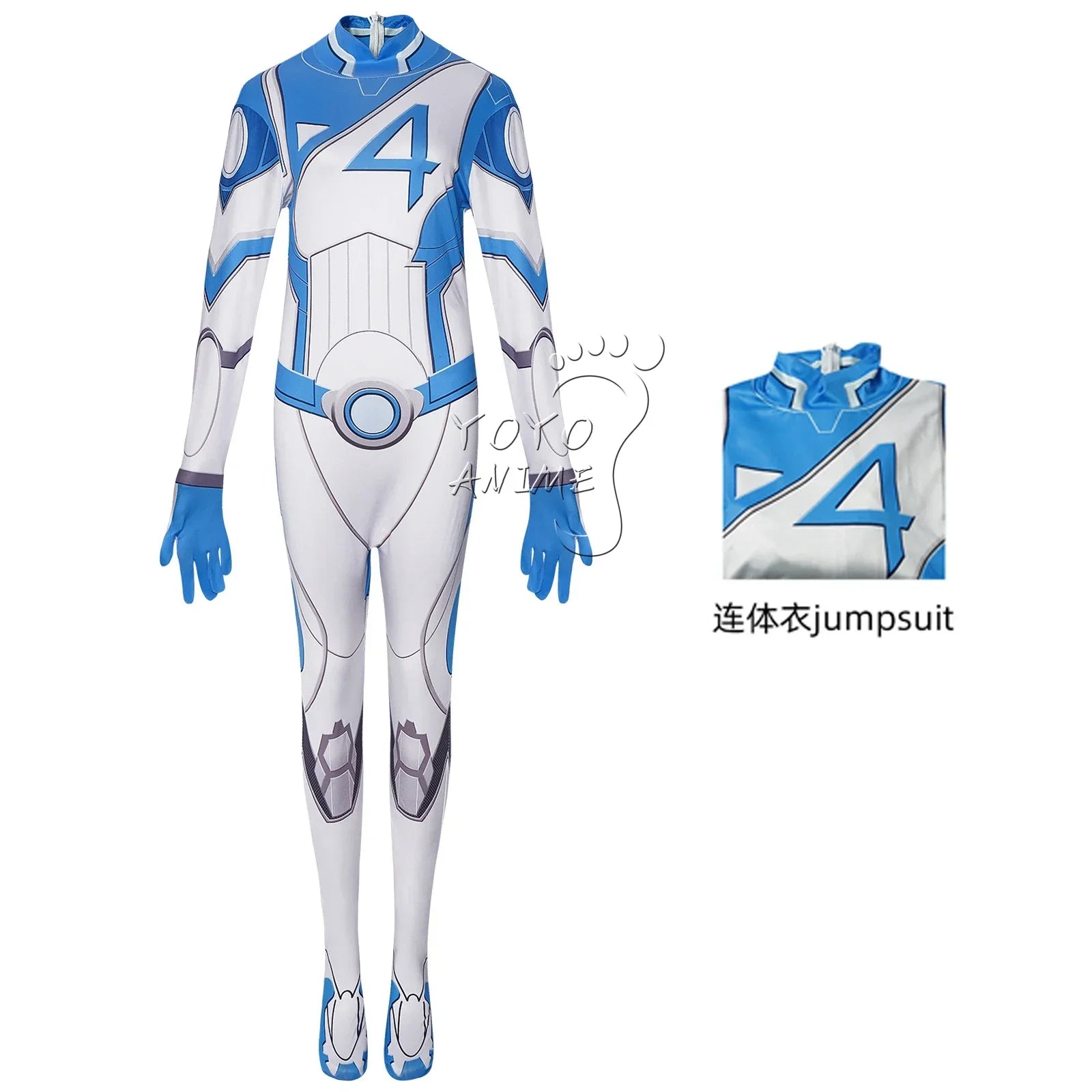 Rivals Fantastic Fourth Susan Storm Cosplay Women Men Jumpsuit Costume Invisible Lady Fantastic Disguise Halloween Carnival Suit