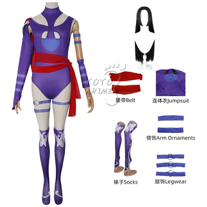 Rivals Fantastic Fourth Susan Storm Cosplay Women Men Jumpsuit Costume Invisible Lady Fantastic Disguise Halloween Carnival Suit